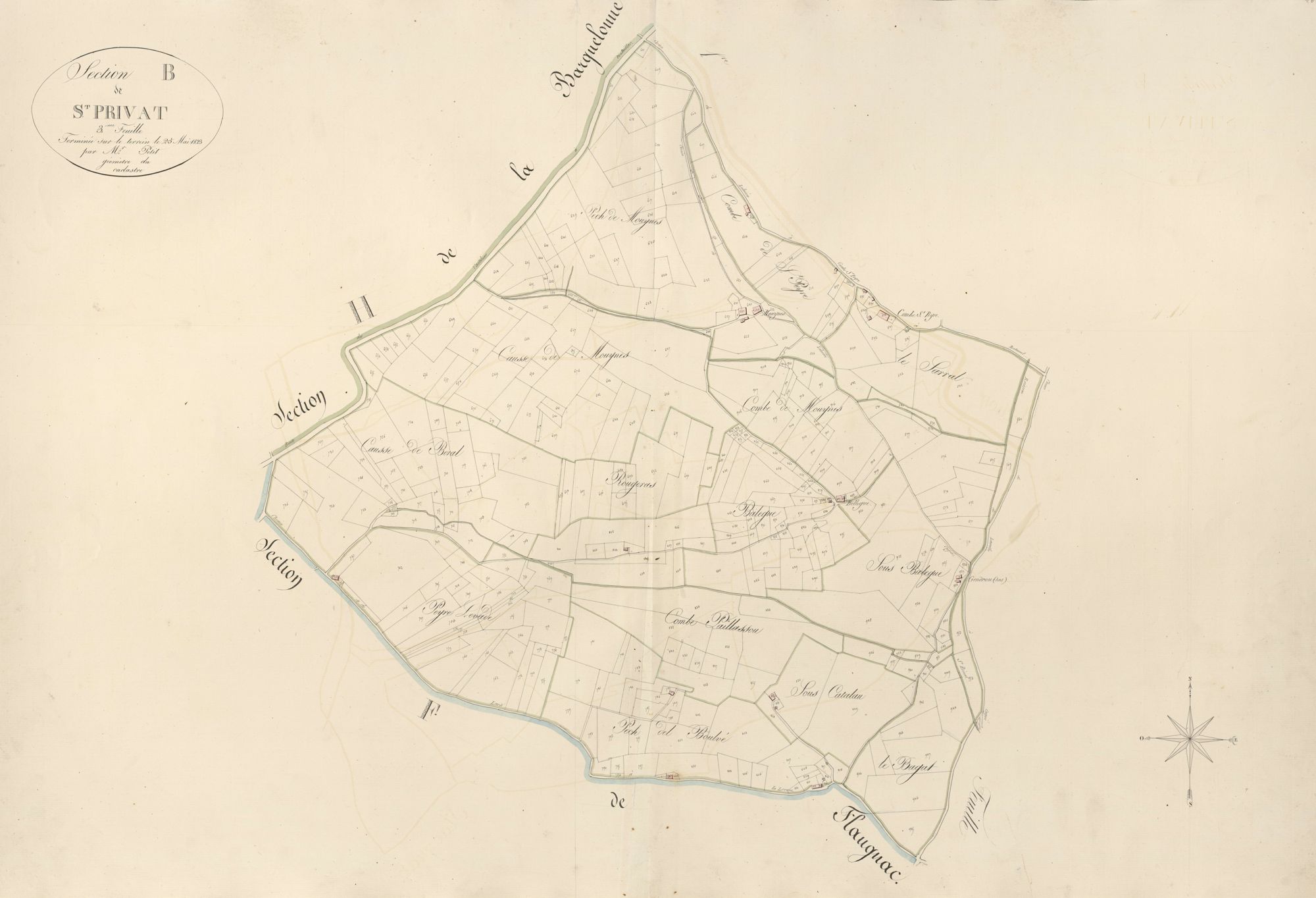section B de Saint-Privat, 3ème feuille