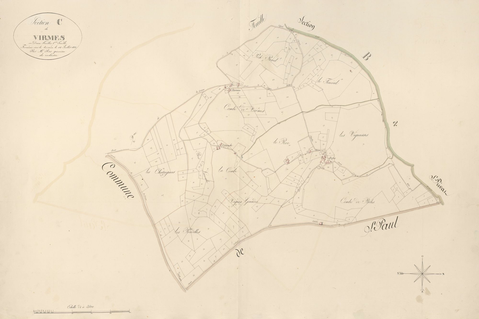 section C de Virmes, 1ère feuille