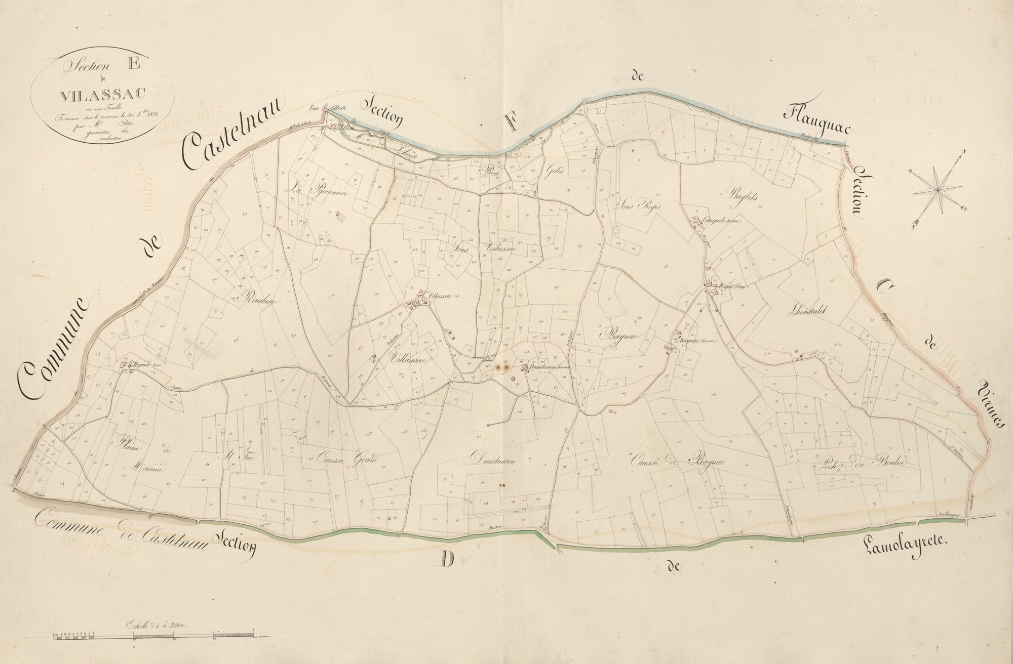section E de Vilassac, 1ère feuille