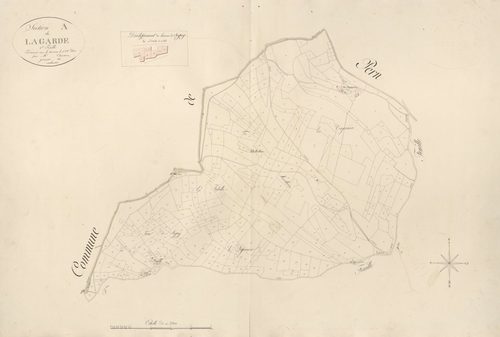 section A de Lagarde, 1ère feuille