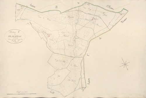 section F de Flaugnac, 1ère feuille
