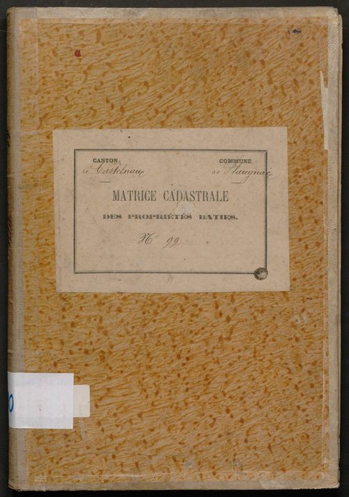 Cases 1-335. Augmentations et diminutions (1880-1891)