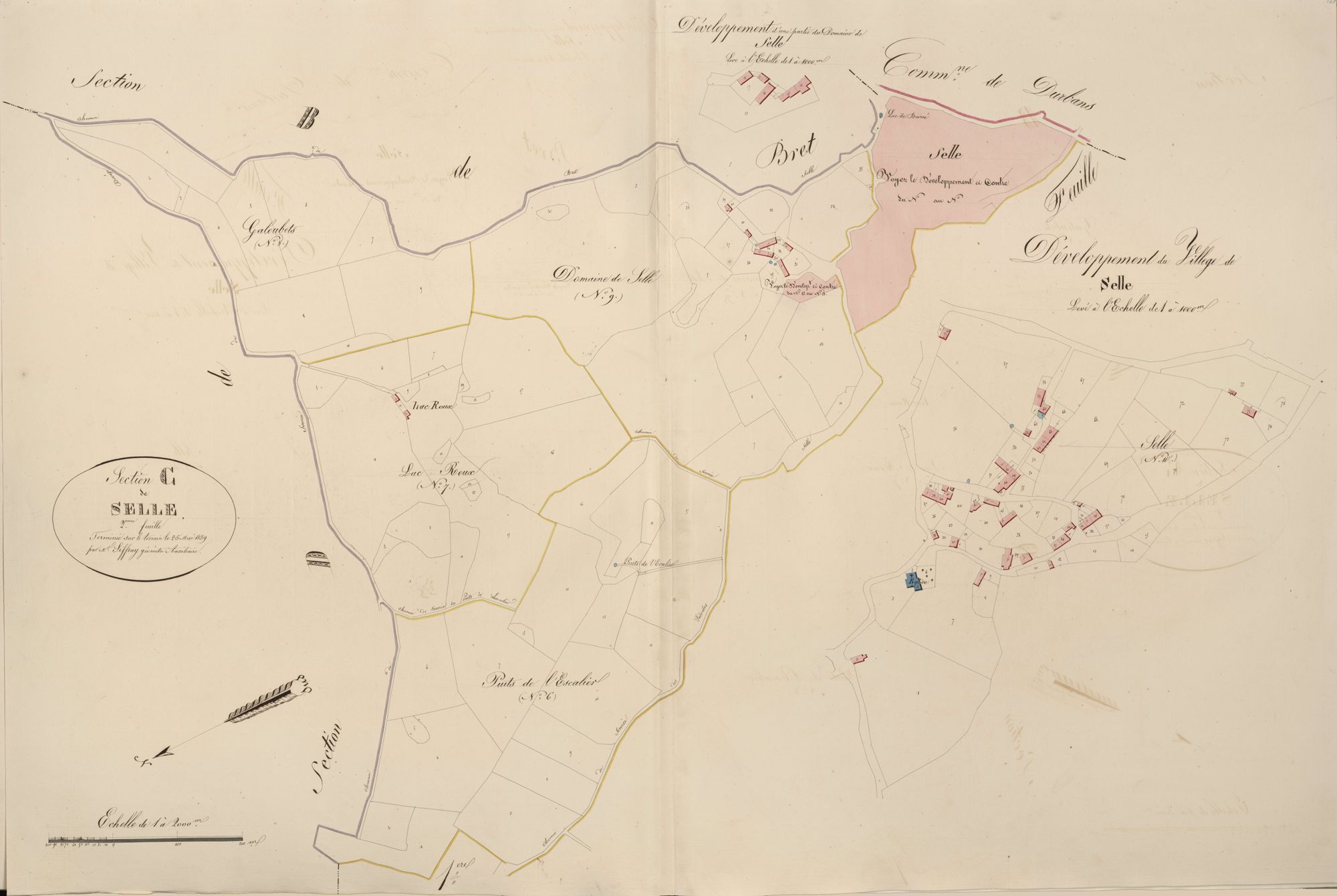 section C de Selle, 2ème feuille