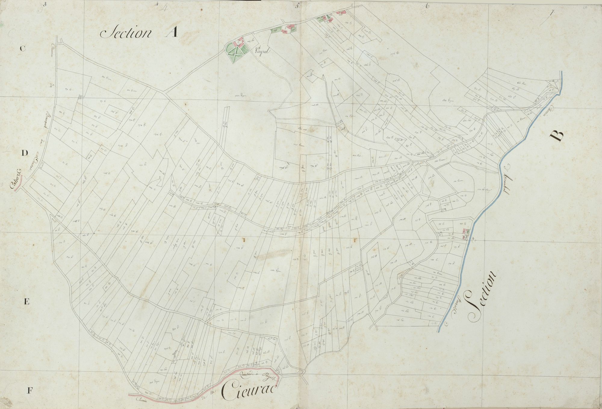 section A de Vayrol, 2ème feuille