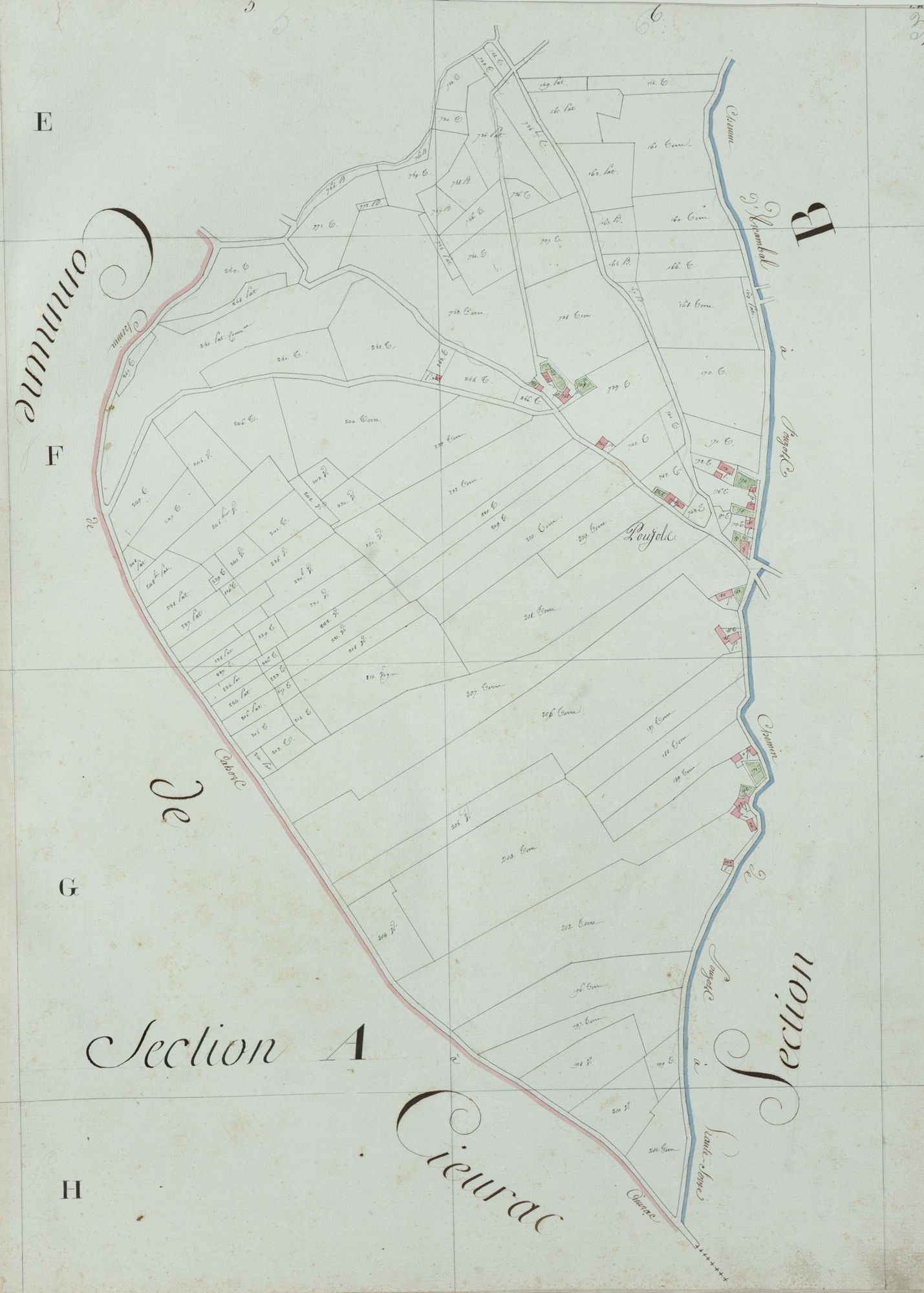 section A de Vayrol, 3ème feuille