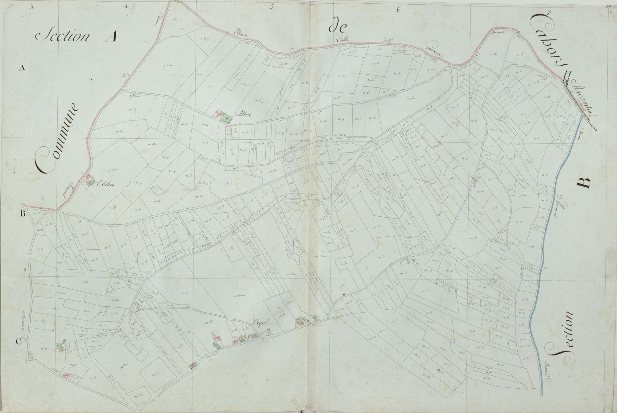 section A de Vayrol, 4ème feuille