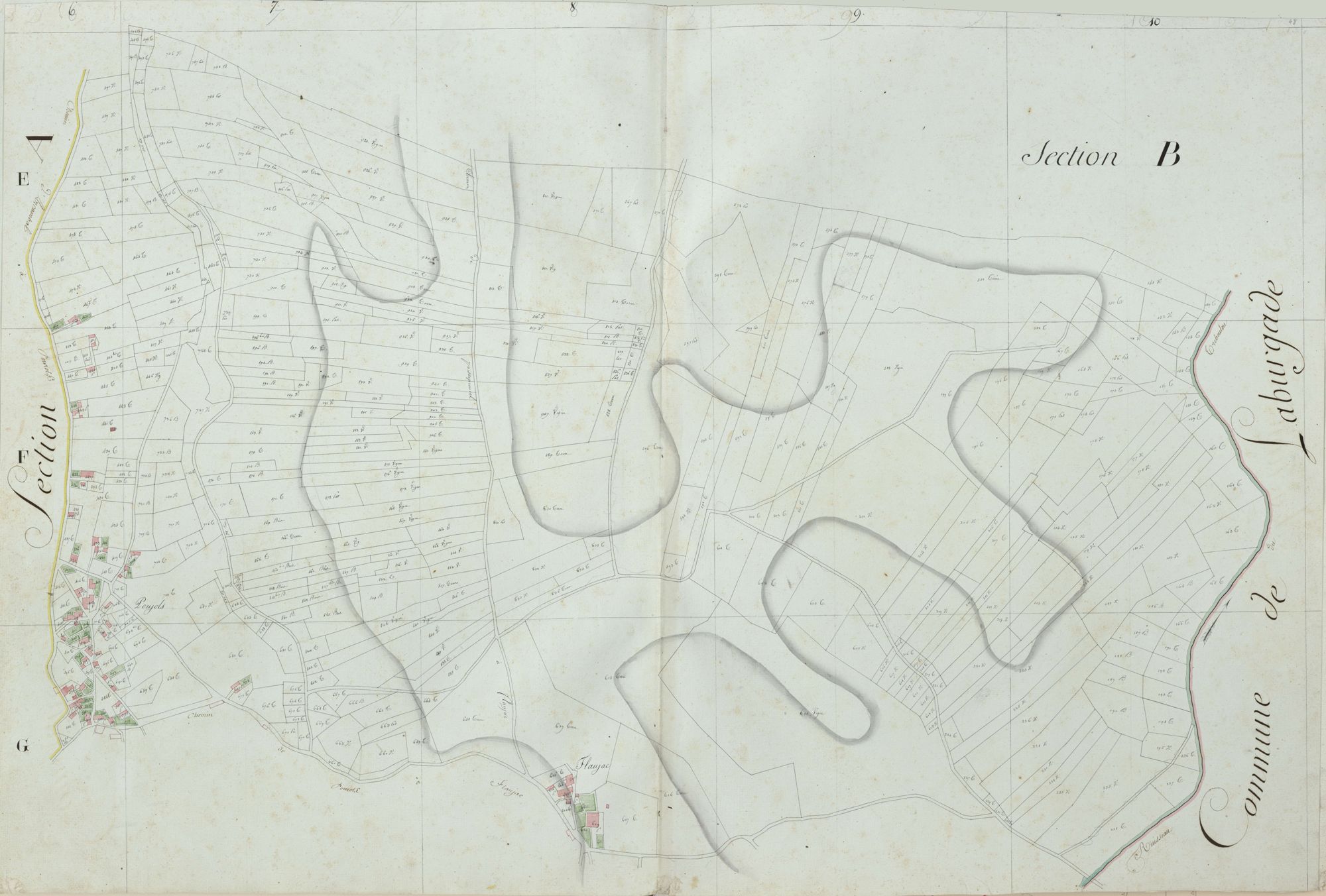 section B de Flaujac, 3ème feuille
