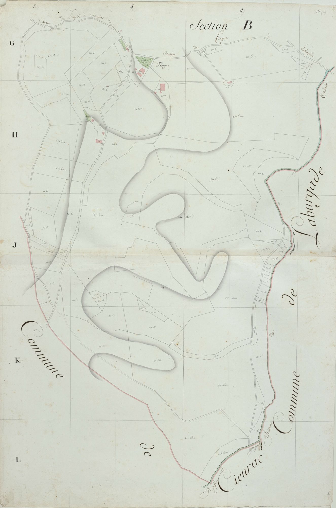section B de Flaujac, 4ème feuille