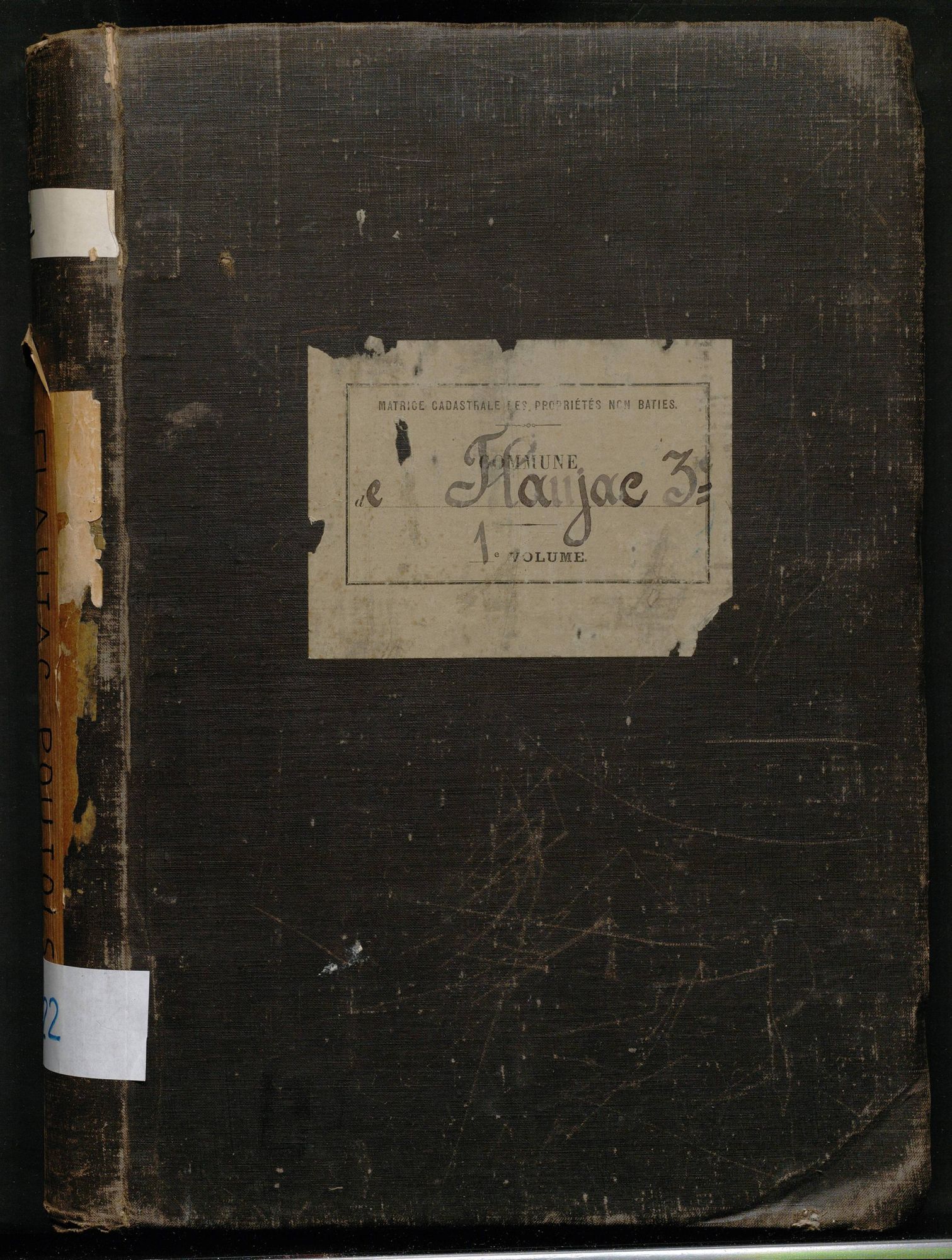 Folios 1-492. Augmentations et diminutions (1913-1933)