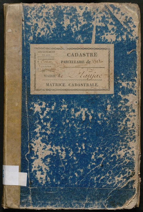 Folios 1-298. Augmentations et diminutions (1862-1914)
