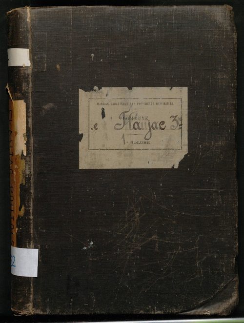 Folios 1-492. Augmentations et diminutions (1913-1933)