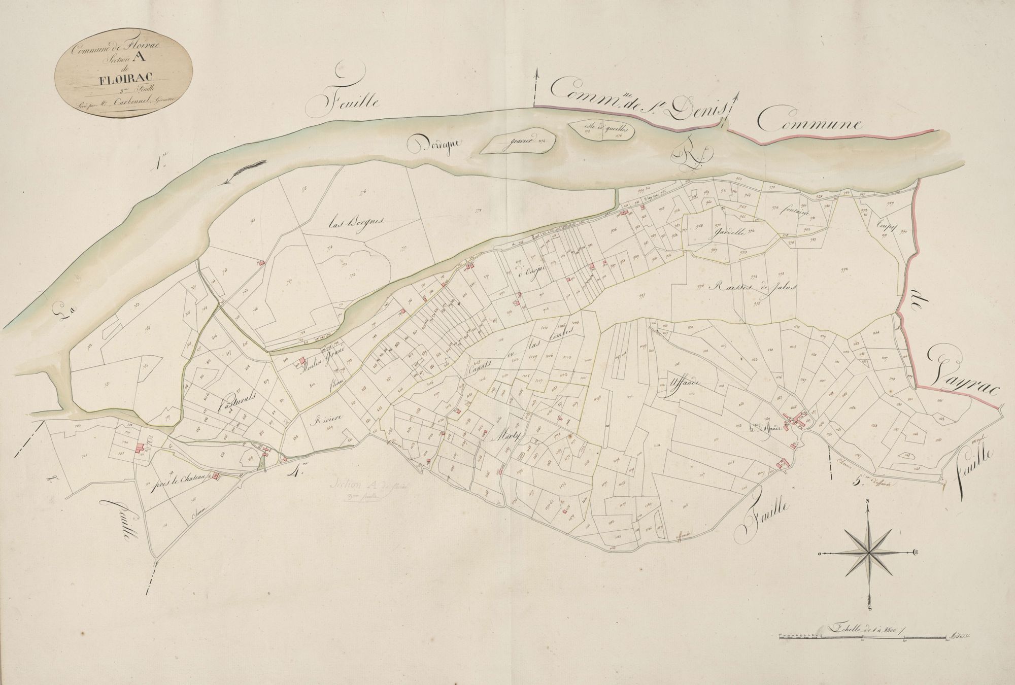 section A de Floirac, 3ème feuille