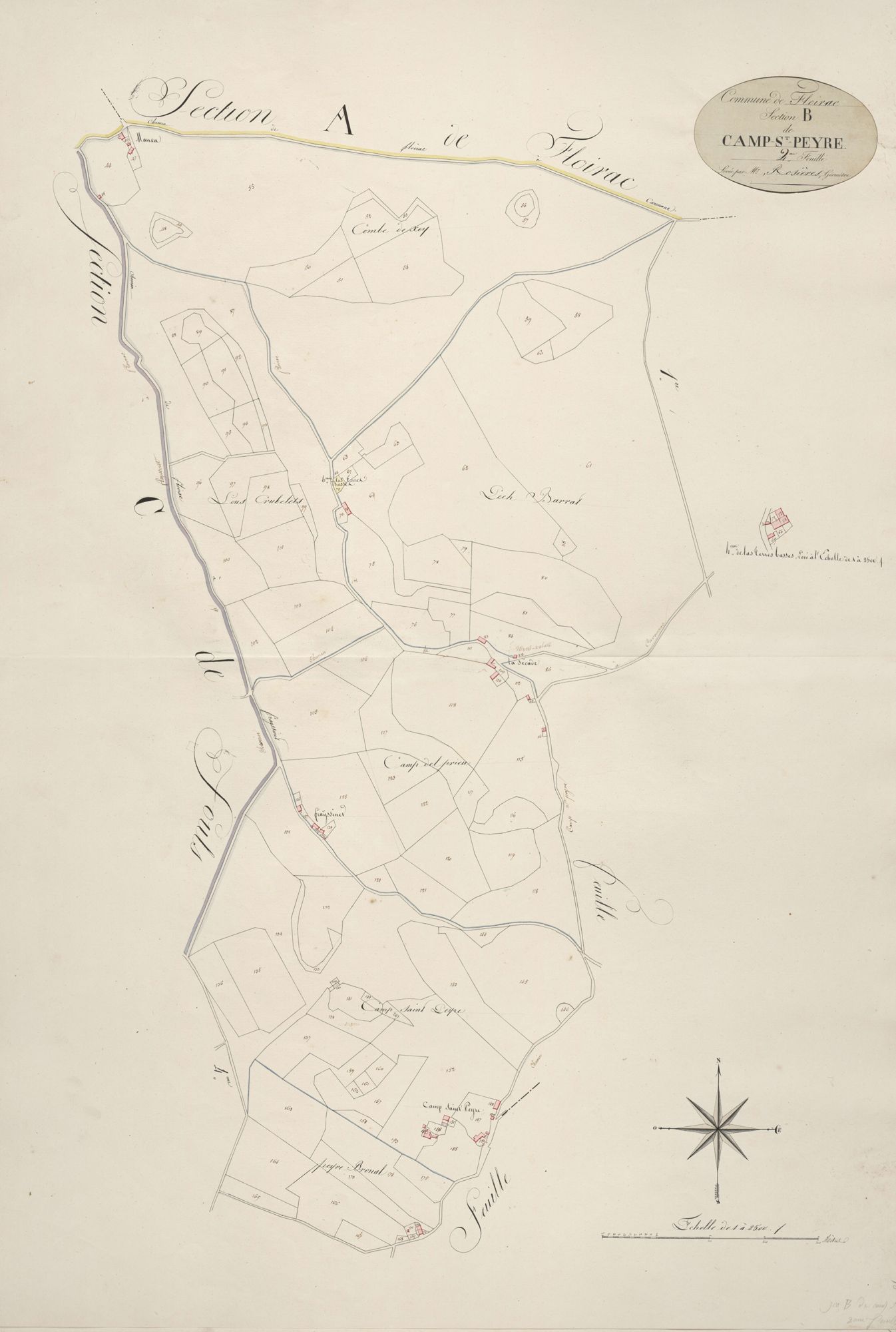 section B de Camp Saint Peyre, 2ème feuille