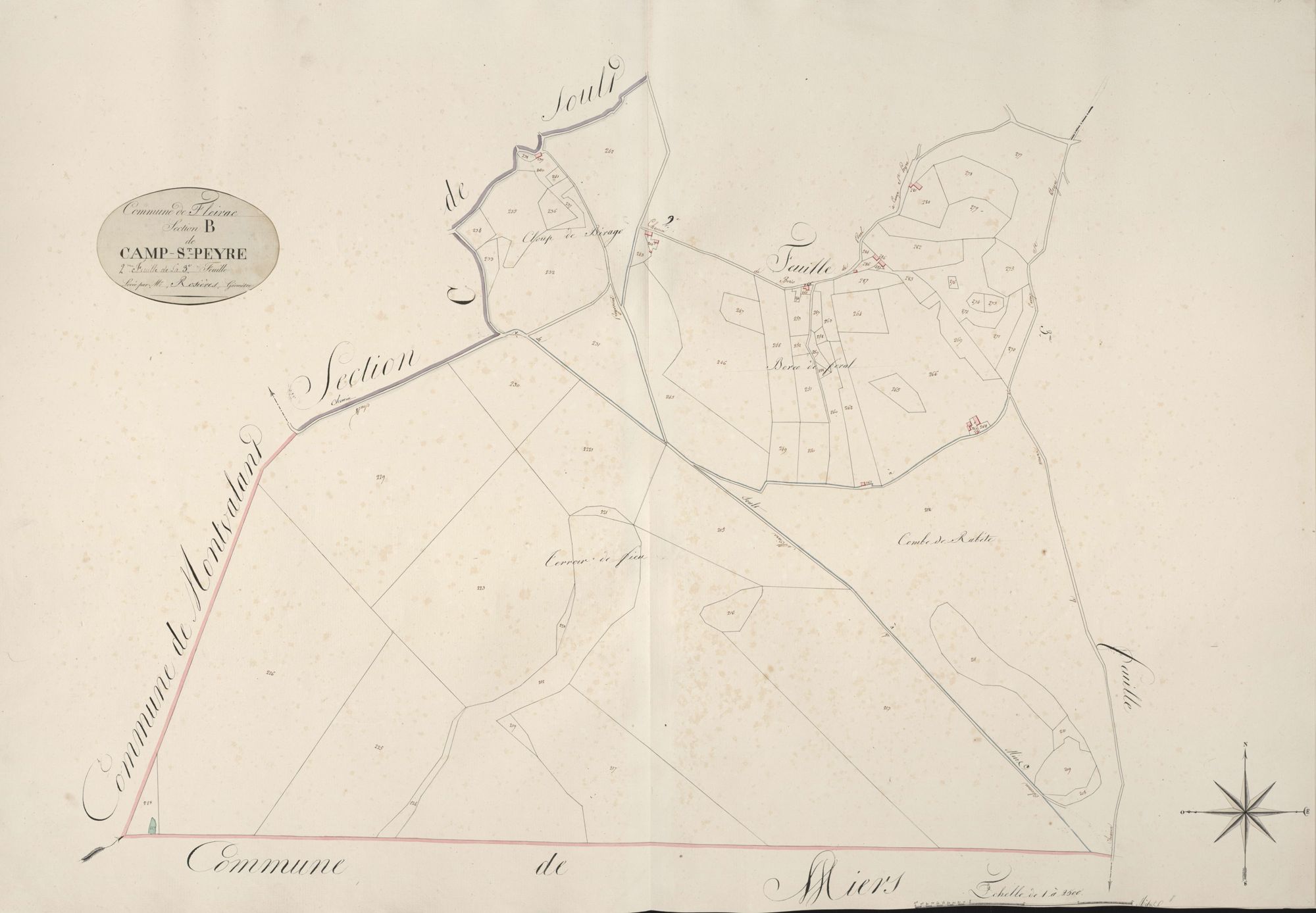 section B de Camp Saint Peyre, 4ème feuille