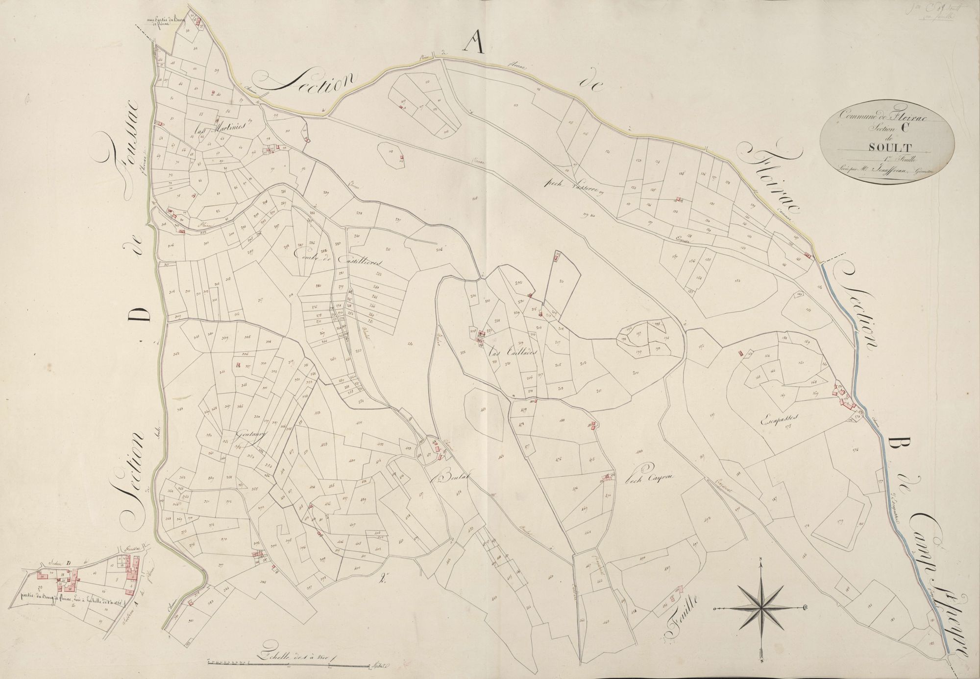 section C de Soult, 1ère feuille