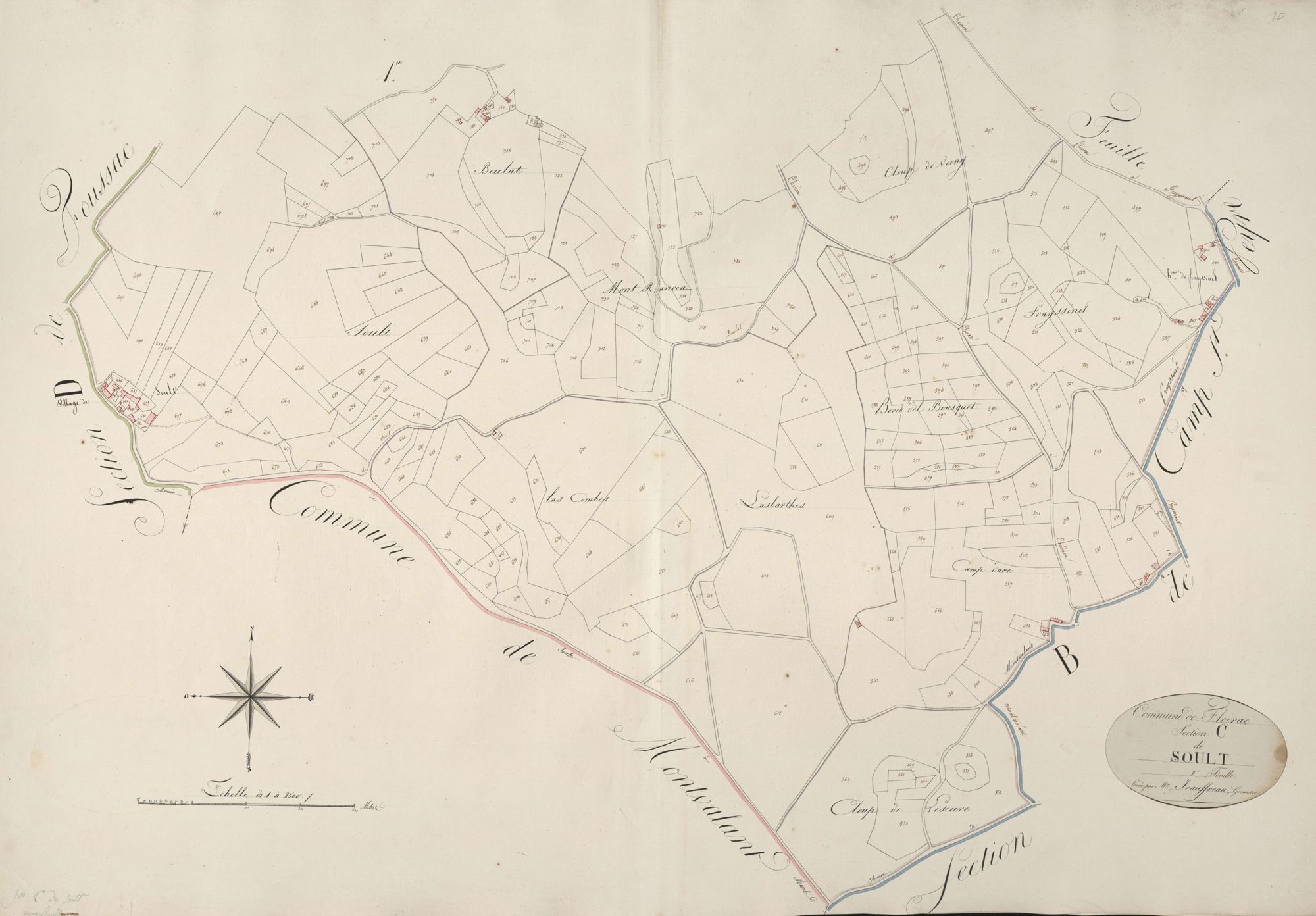 section C de Soult, 2ème feuille