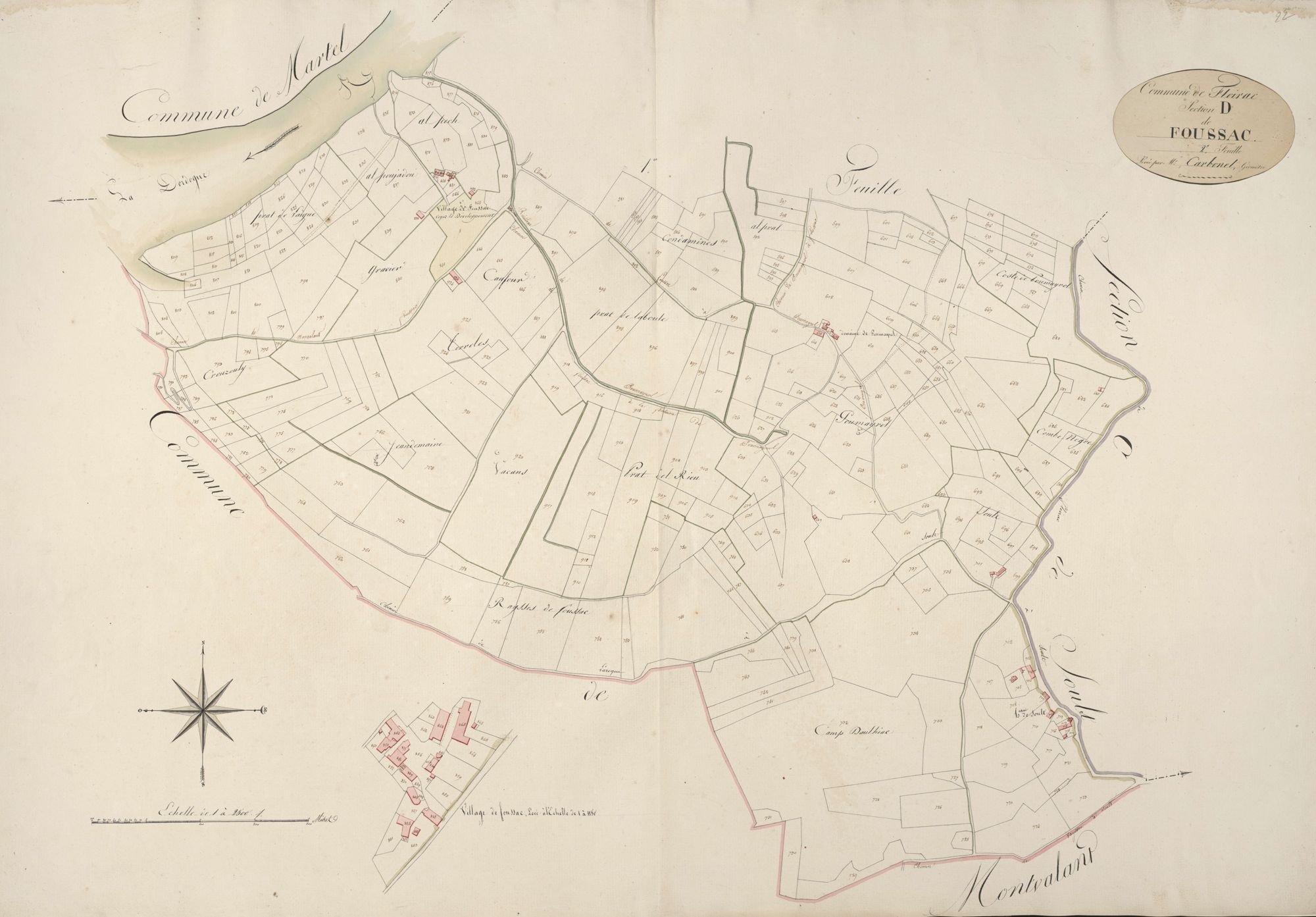section D de Foussac, 2ème feuille