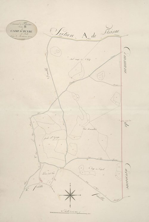 section B de Camp Saint Peyre, 1ère feuille