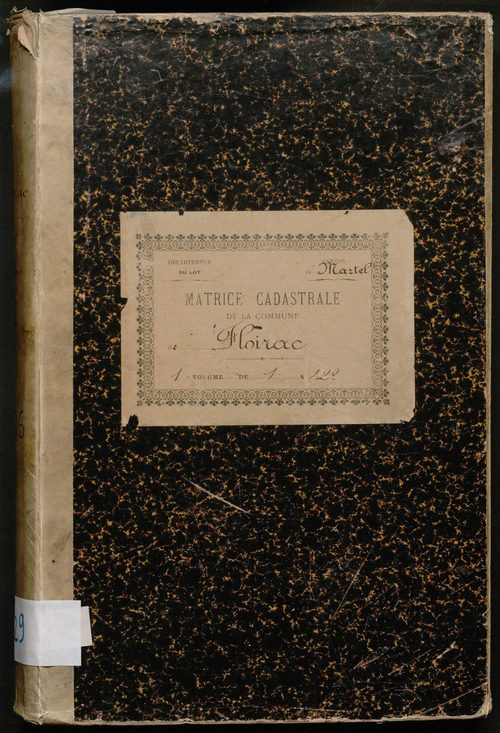 Folios 1-422. Augmentations et diminutions (1869-1914)