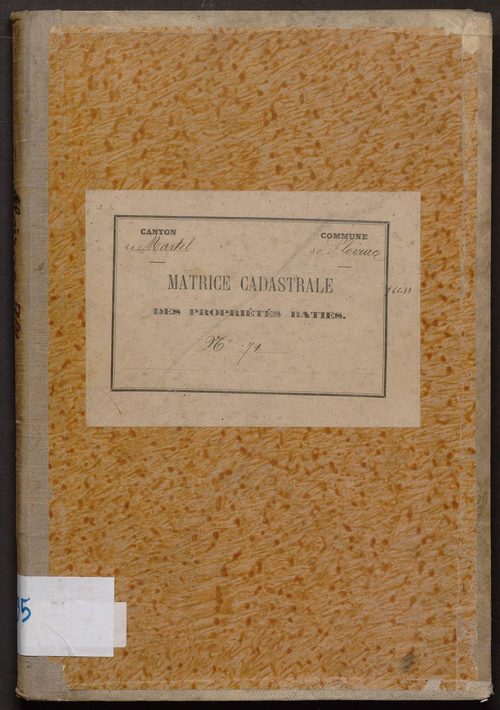 Cases 1-305. Augmentations et diminutions (1880-1891)