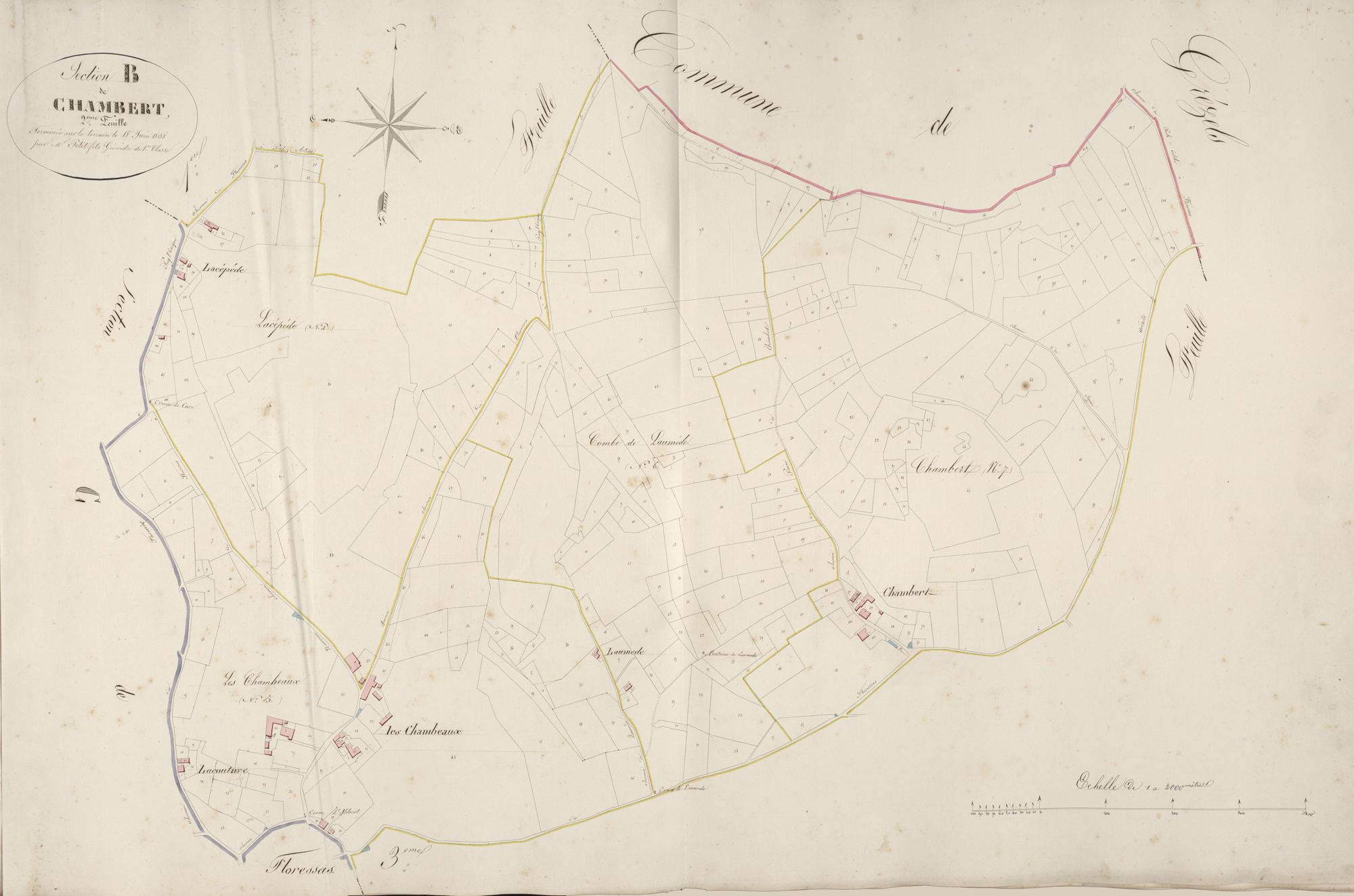 section B de Chambert, 2ème feuille