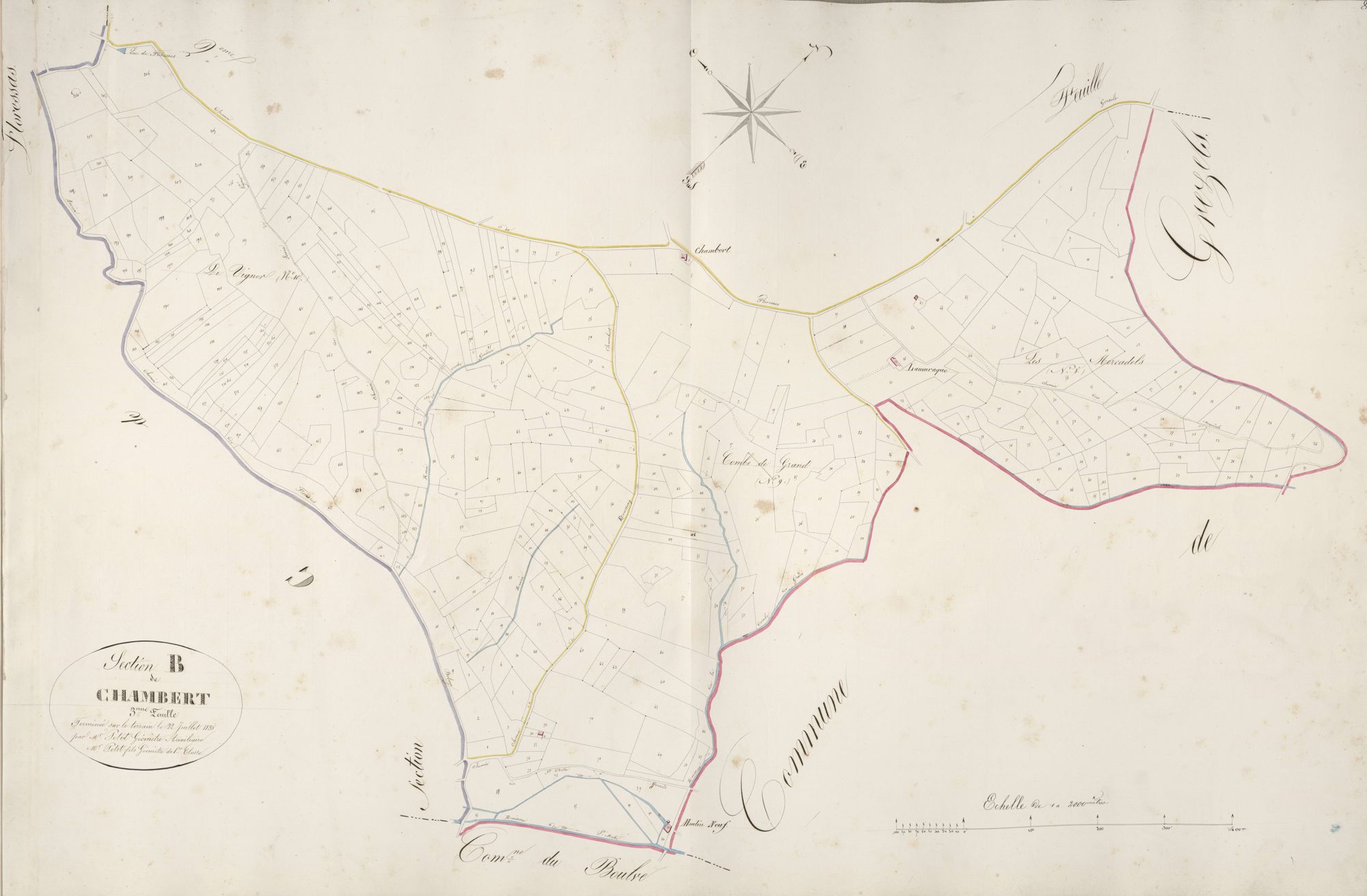 section B de Chambert, 3ème feuille