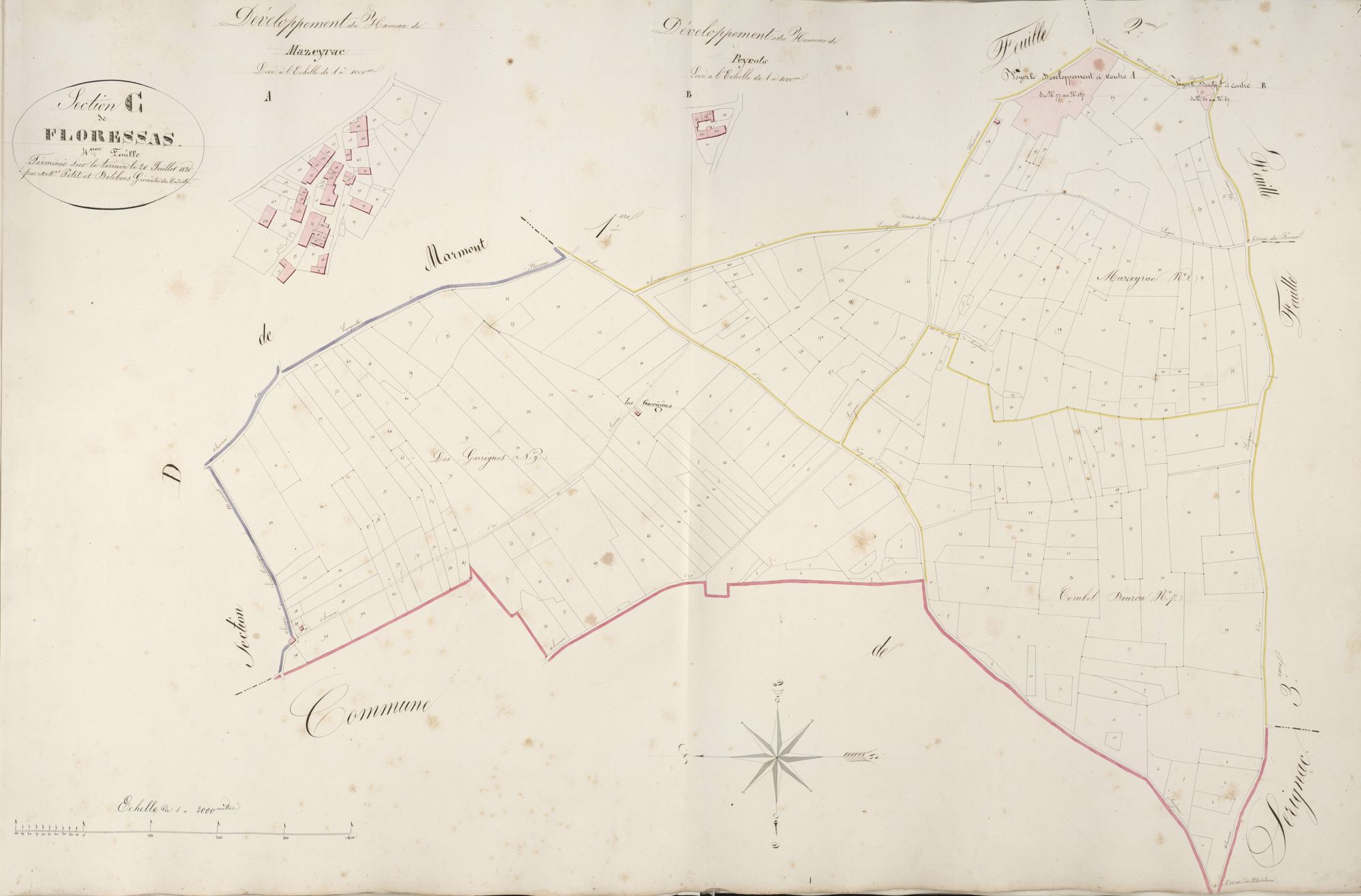 section C de Floressas, 4ème feuille