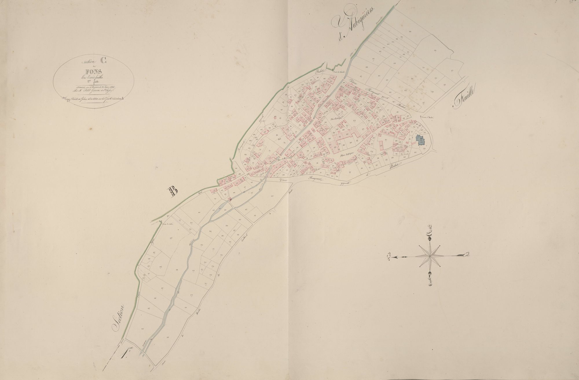 section C de Fons, 3ème feuille
