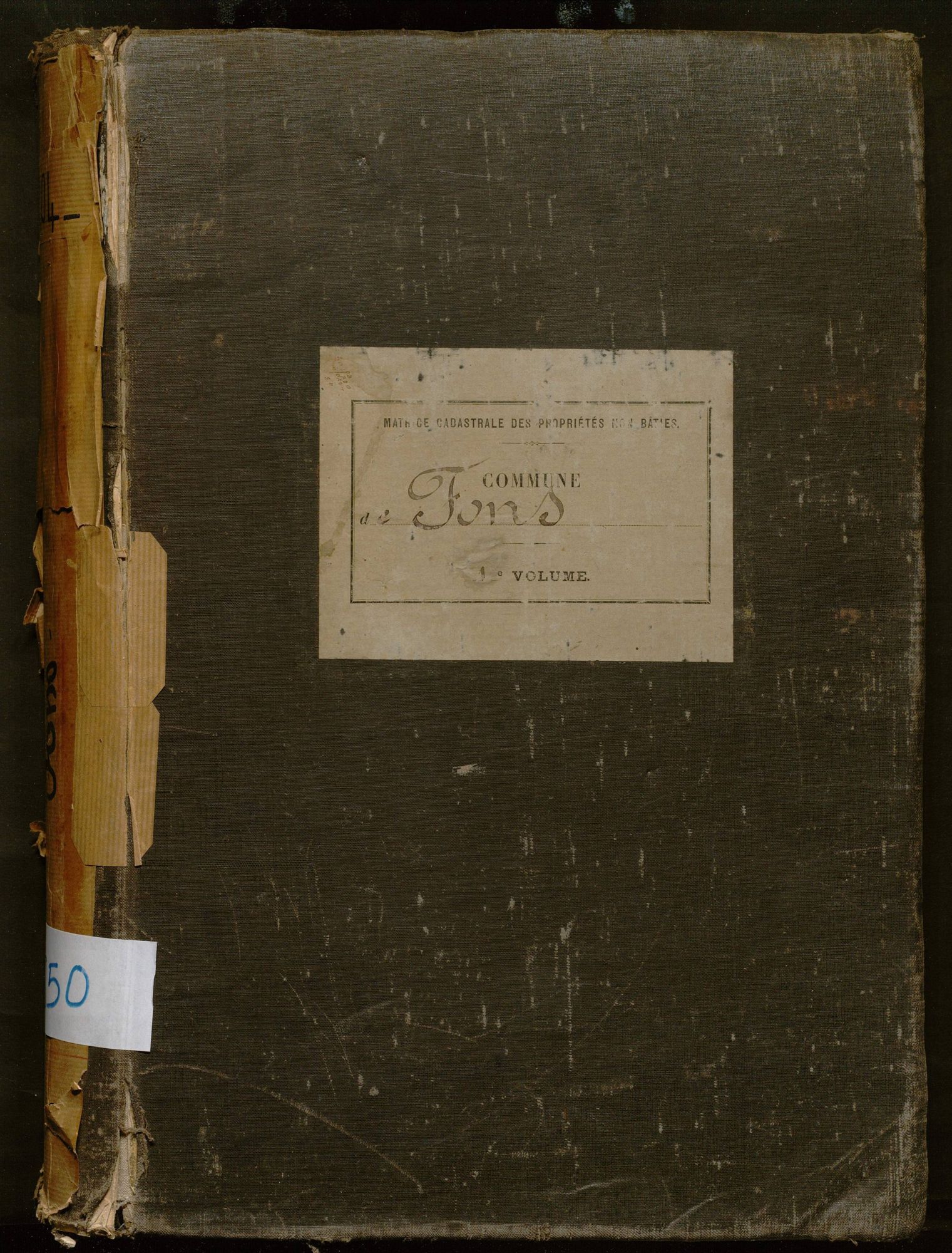 Folios 1-500. Augmentations et diminutions (1914-1956)