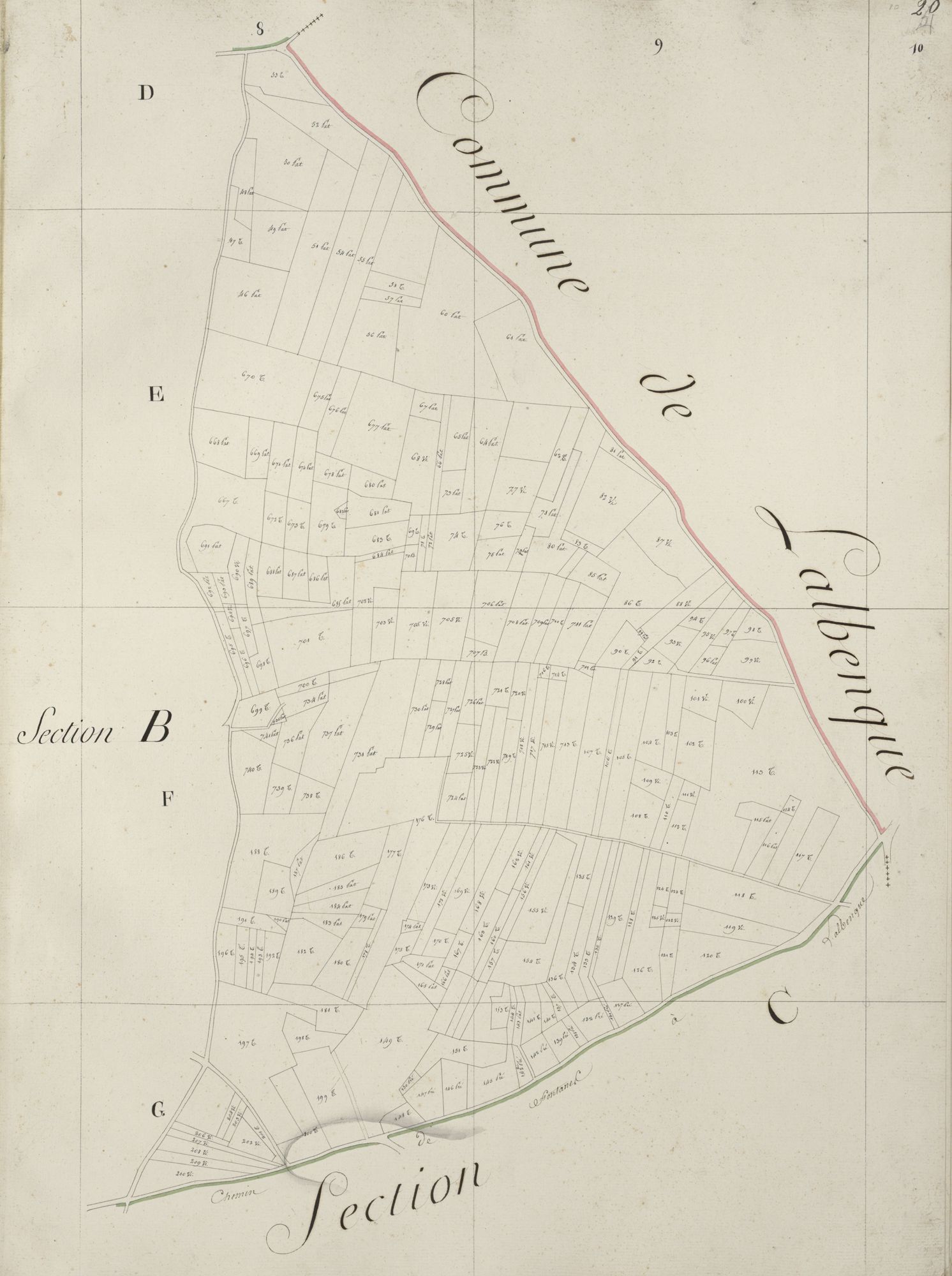 section B de Capy, 3ème feuille