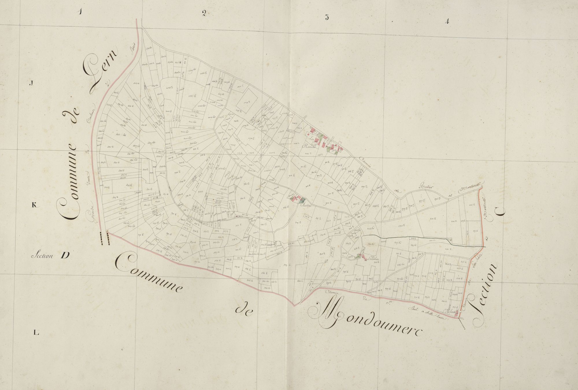 section D de Rendier, 2ème feuille