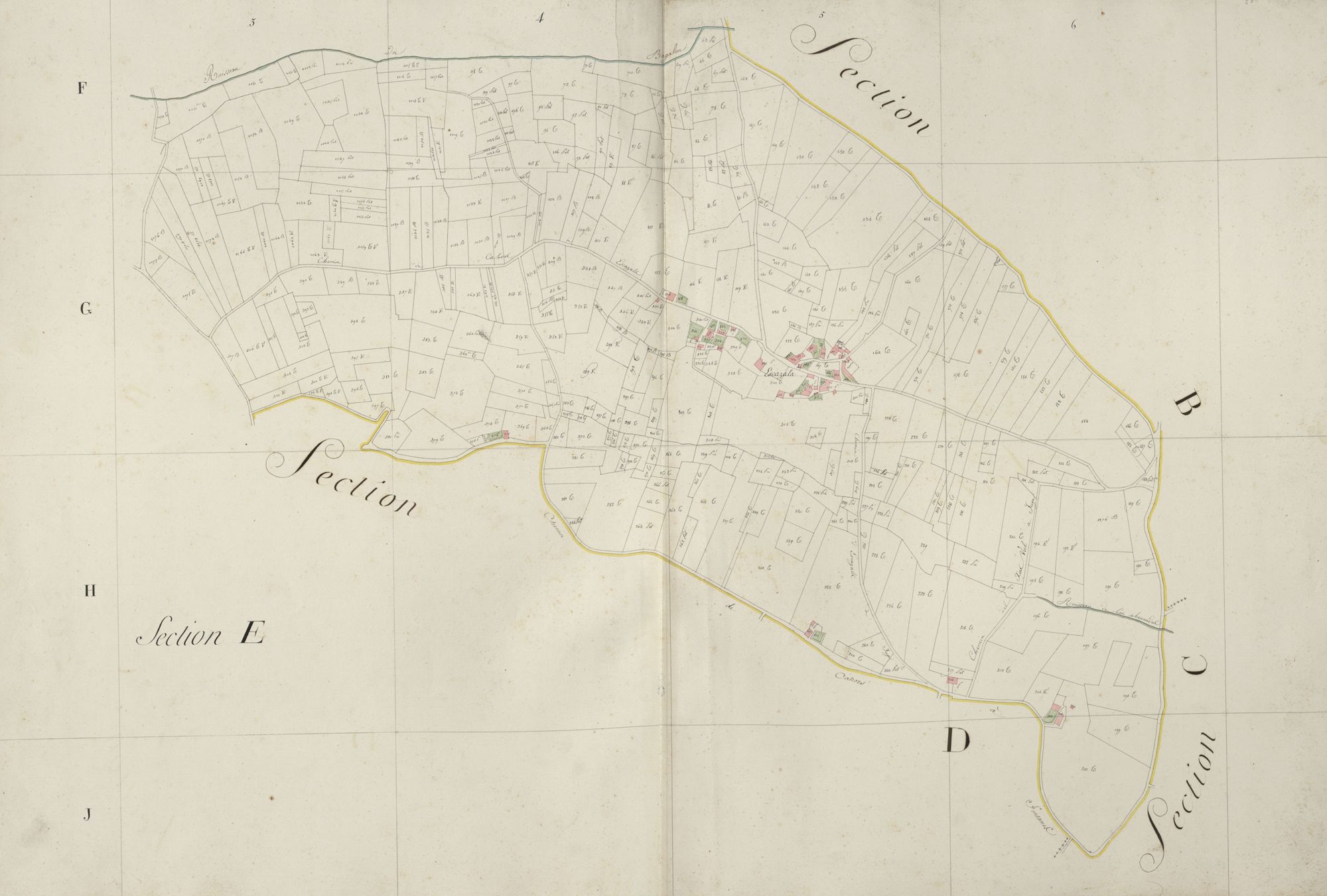 section E, 2ème feuille