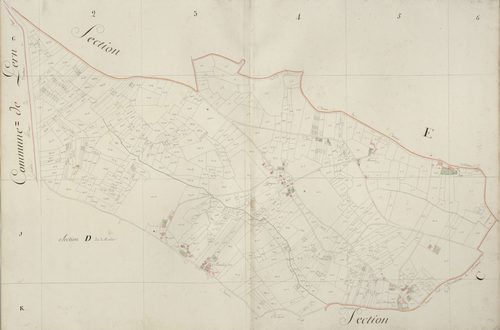 section D de Rendier, 1ère feuille