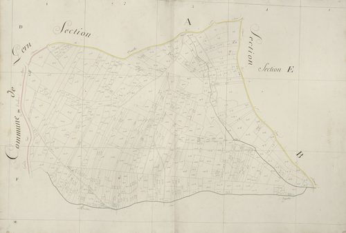 section E, 1ère feuille