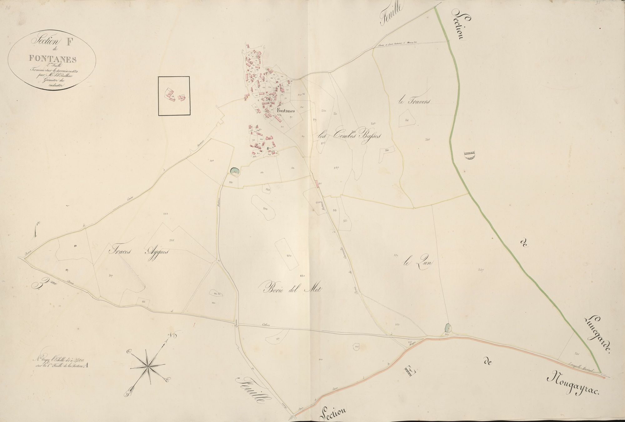 section F de Fontanes, 2ème feuille