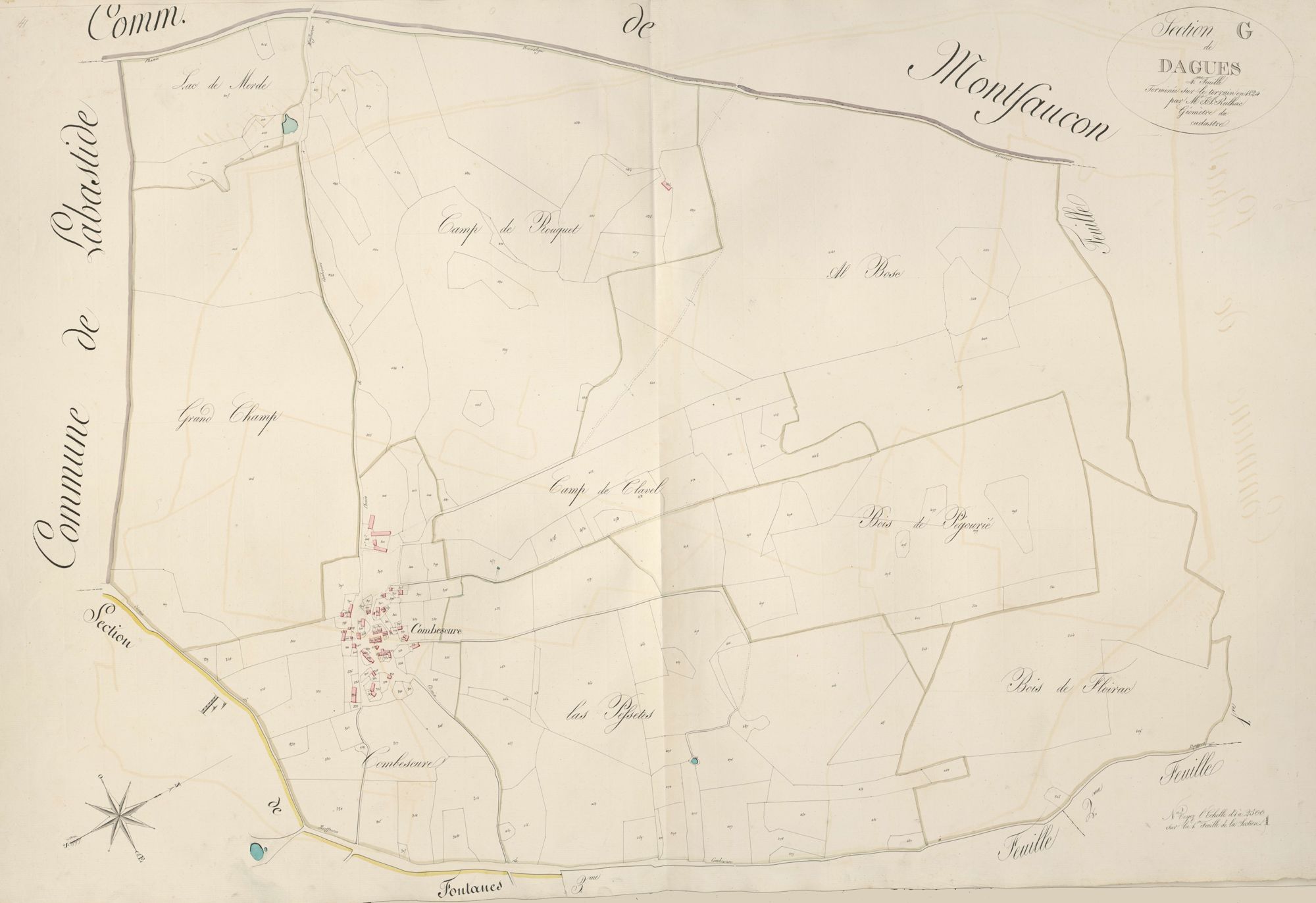 section G de Dagues, 4ème feuille