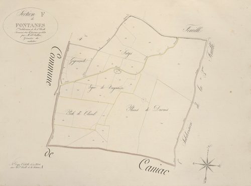 section F de Fontanes, 3ème feuille, 2ème subdivision