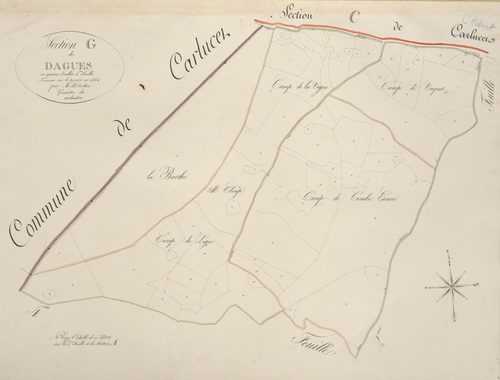 section G de Dagues, 1ère feuille