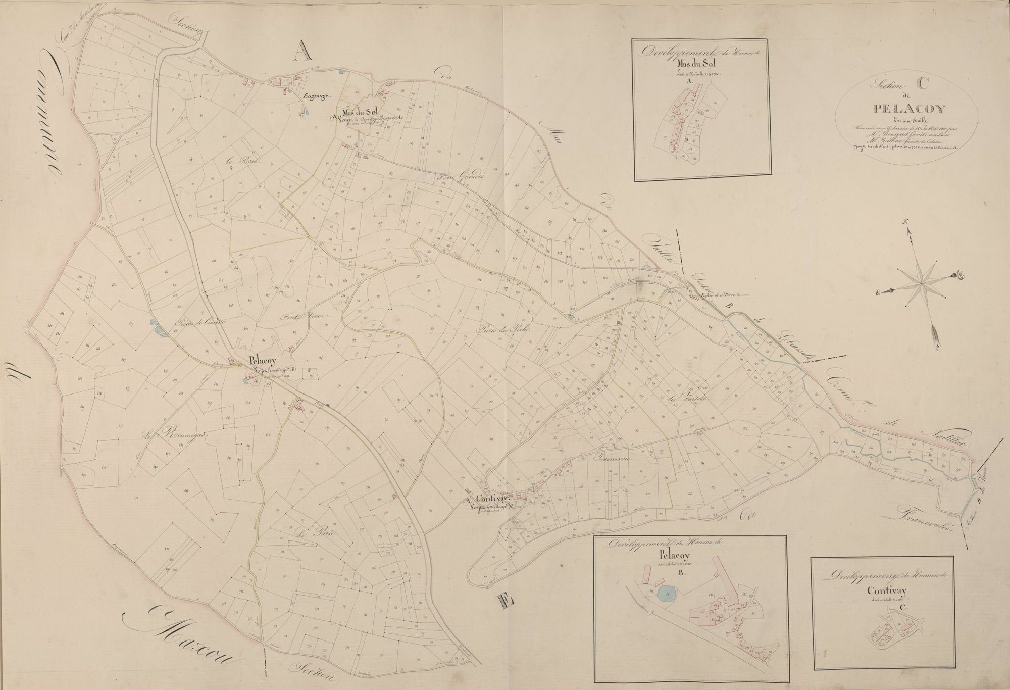 section C de Pelacoy, 1ère feuille