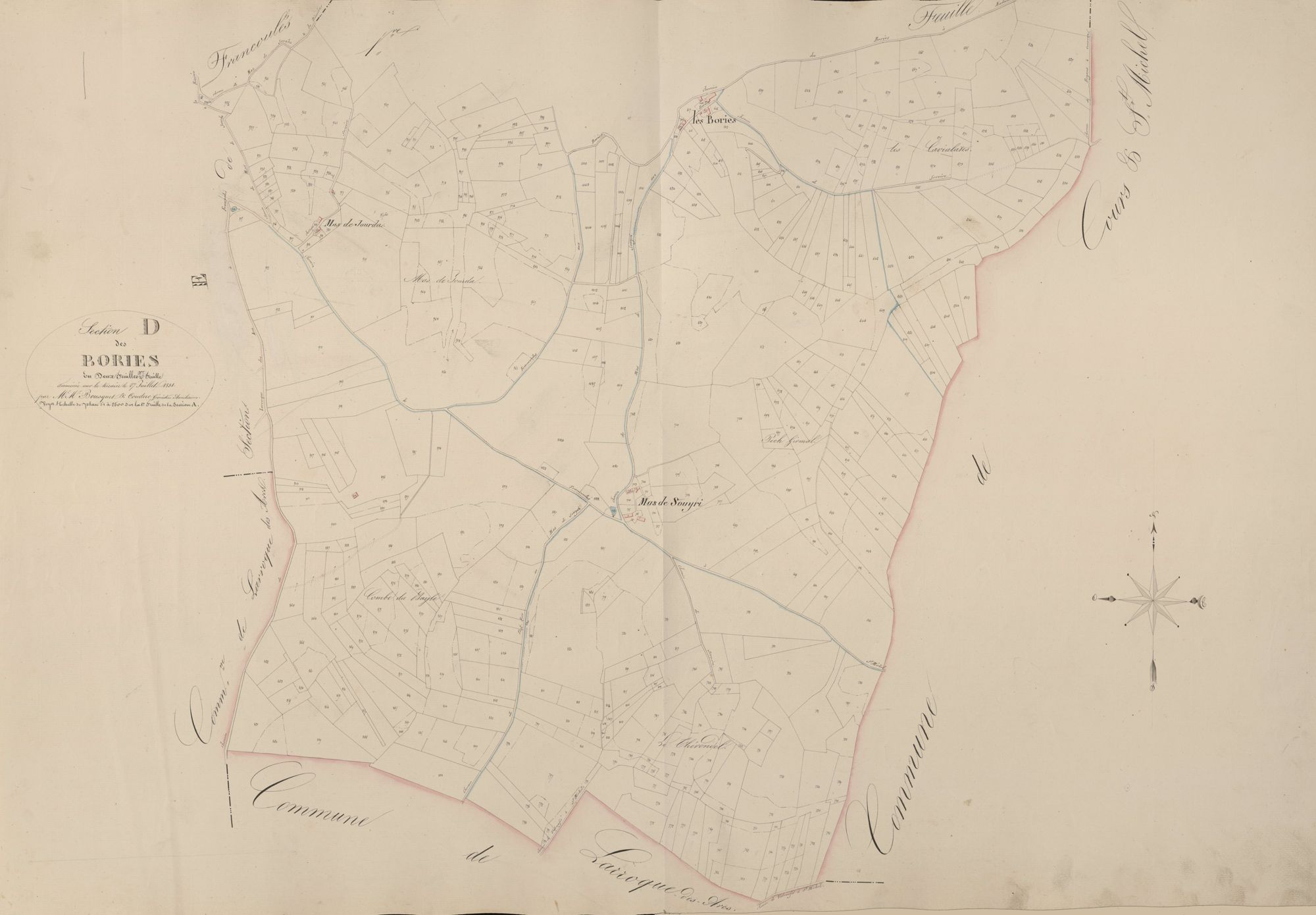 section D des Bories, 2ème feuille