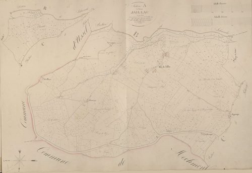 section A du Mas de Jaillac, 1ère feuille