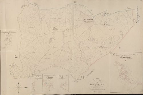 section E de Francoulès, 1ère feuille