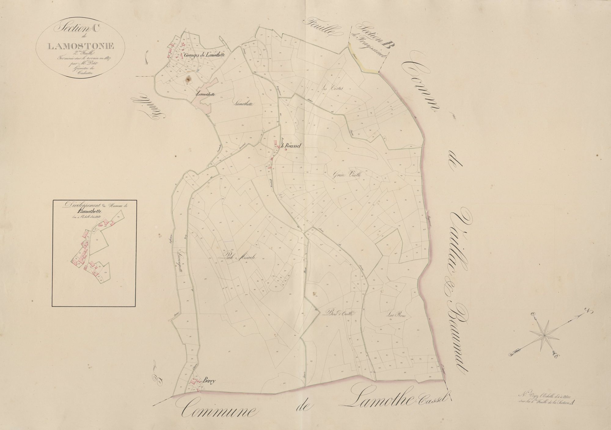 section C de Lamostonie, 2ème feuille