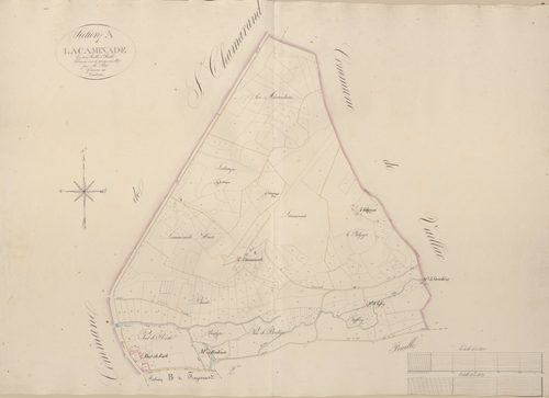 section A de Lacaminade, 1ère feuille