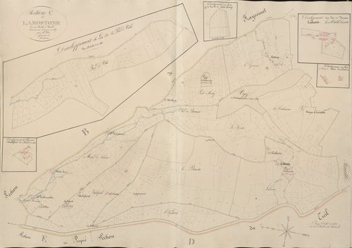 section C de Lamostonie, 1ère feuille