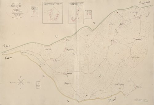 section D du Treil, 1ère feuille