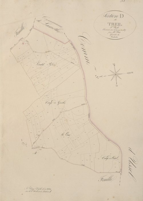 section D du Treil, 3ème feuille