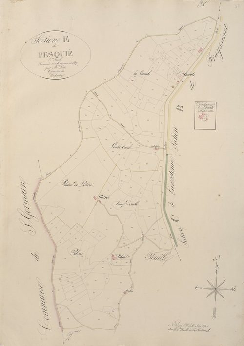 section E de Pesquié, 2ème feuille
