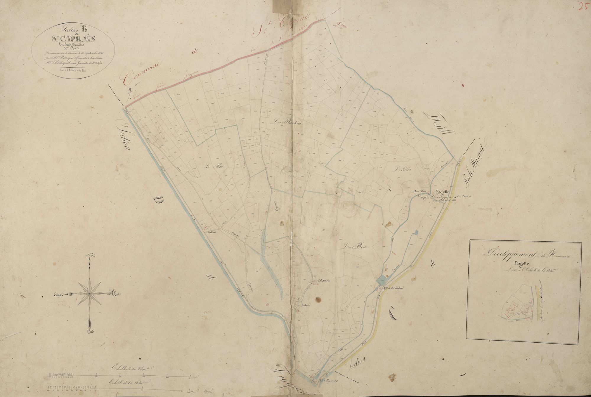 section B de Saint-Caprais, 3ème feuille
