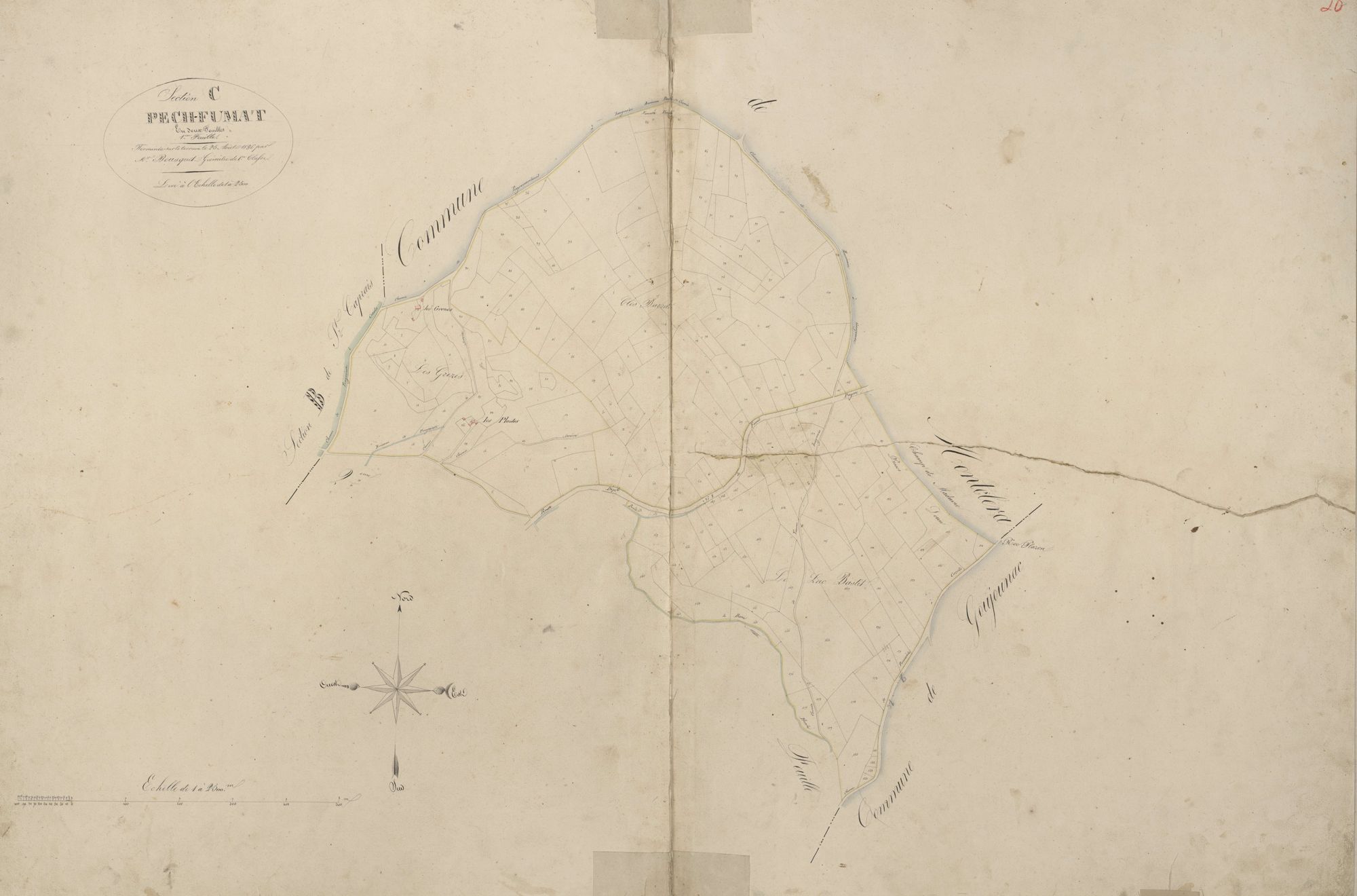 section C de Pech-Fumat, 1ère feuille